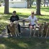 View the image: Dee and Dogs at Outdoor Event5
